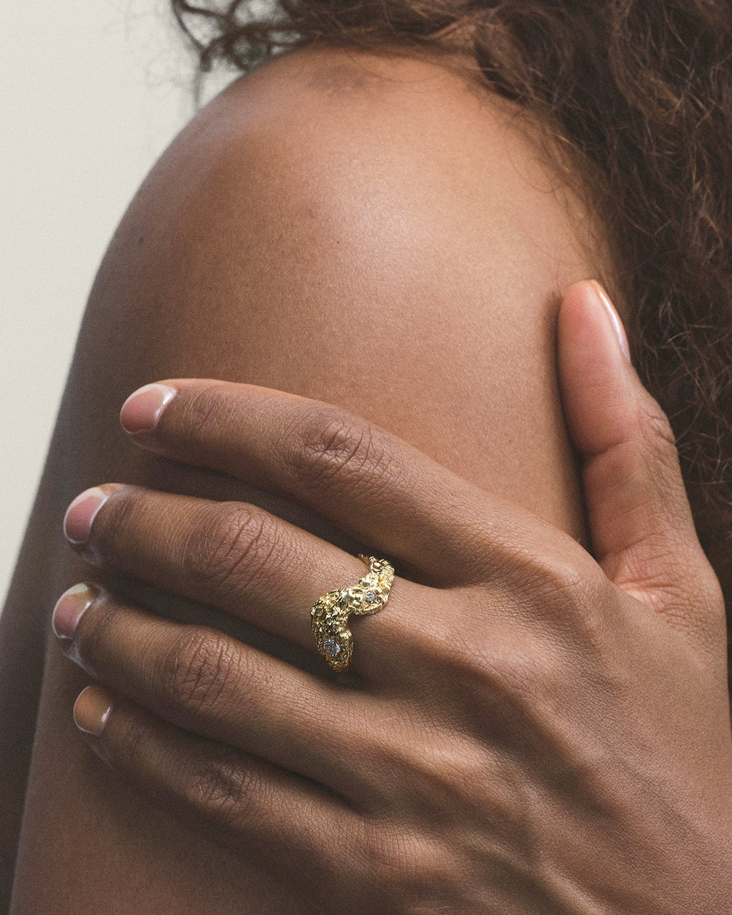 Sunmelted ring
