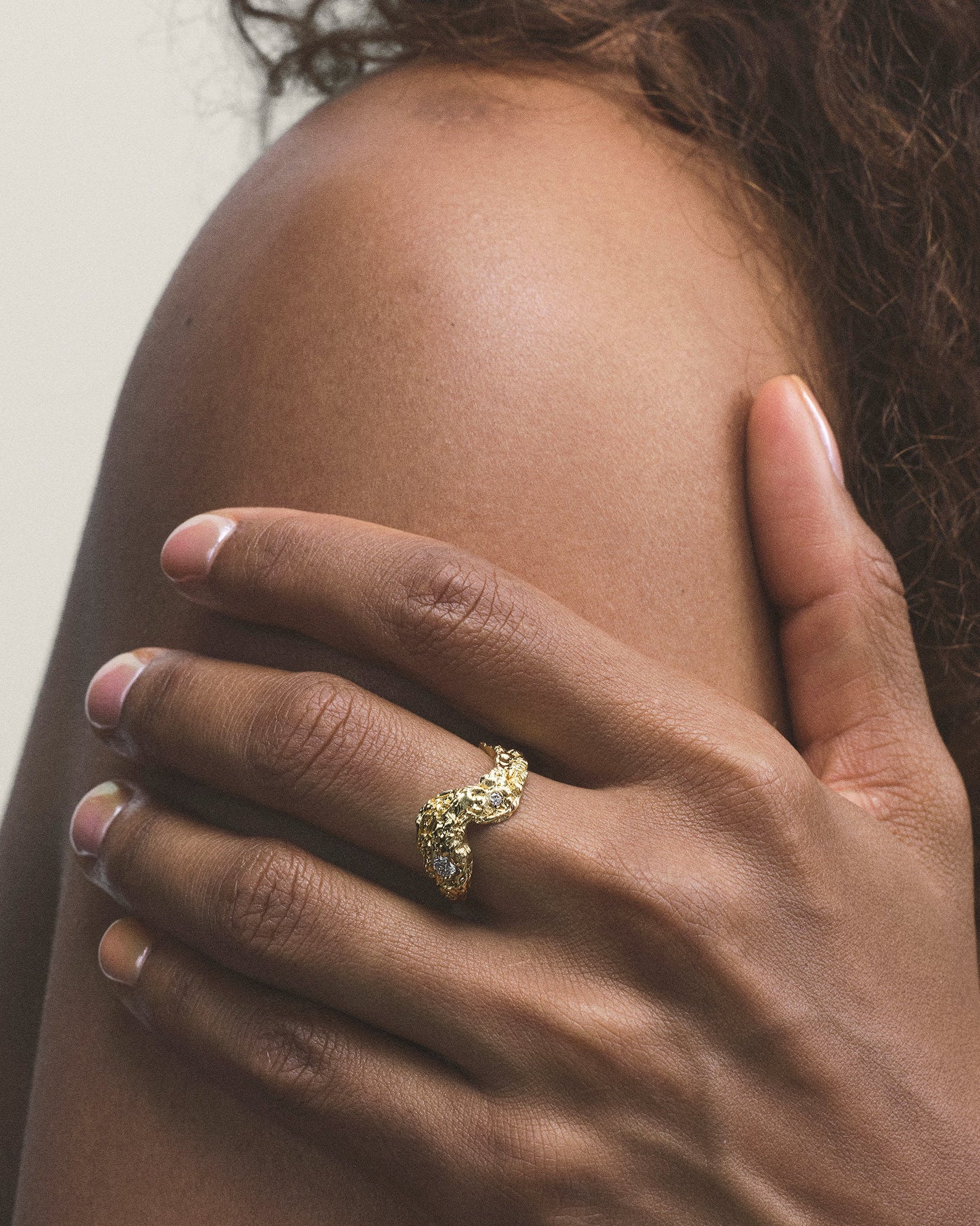 Sunmelted ring