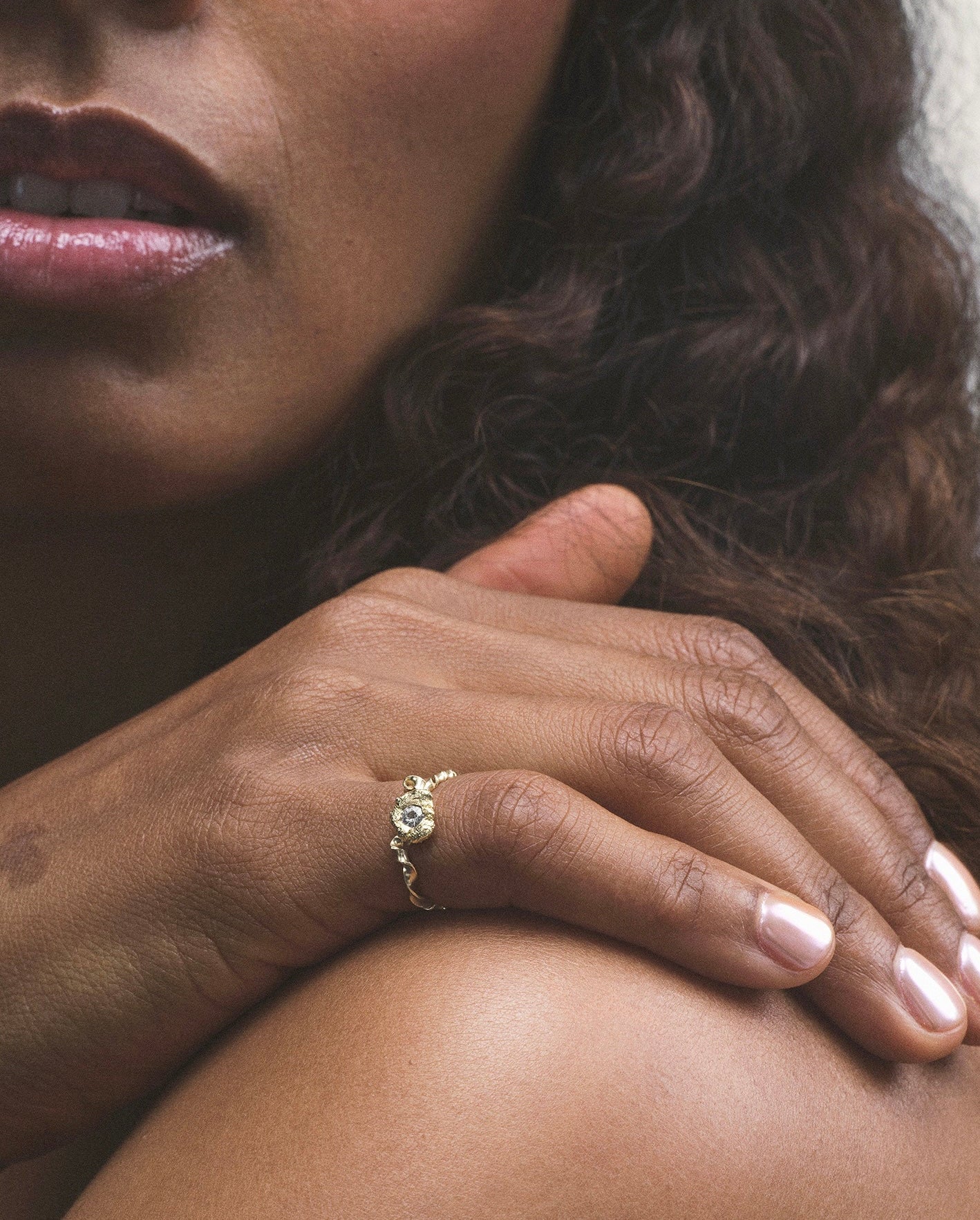 Sunmelted Pinky Ring